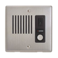 Aiphone IE Series Door Station, Stainless Steel Faceplate, Flush Mount