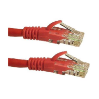 CAT6 Patch Cable, 1m, Red