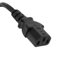 240V AC Power Cable IEC C13, 2m Lead