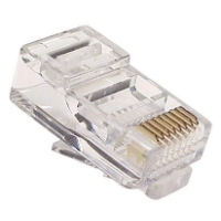 CAT5E RJ45 (8P8C) Plugs for Solid Cable, 50 pack