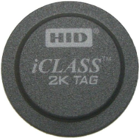 iClass Contactless Smart Tag 2k bit, 2 application areas (Custom Programmed)