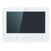 IIS Villa Series 7 Inch Room Station, White, max 2 doors and 4 rooms, 100 event memory