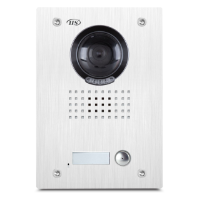 Kenwei Two Wire Door Station, Flush Mount, Aluminium