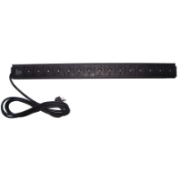 PSS 15 Aus outlets PDU, 3m lead, vertical mounting (for 22RU or above cabinets)