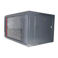 PSS Single Section Wall Mounted Cabinet, 18 Rack Unit