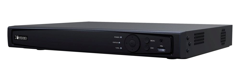 CSD | X2 Video 16ch PoE NVR, 160Mbps, H.264, 16 PnP Ports, 4K, VGA/HDMI ...