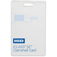iCLASS SE Clamshell Contactless Smart Card, 2k it, Custom Programmed