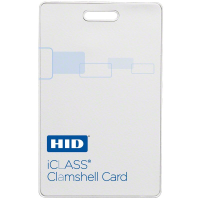 iClass Clamshell Contactless Smart Card, High Security