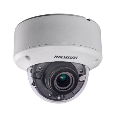 Hikvision TVI 2MP Outdoor IR Dome Camera, WDR, PoC, Ultra Low-light, IP67, CVBS,2.8-12mm