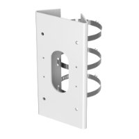 Hikvision Vertical Pole Mount Bracket to suit 26x5, 27x5 and 2Hx5 Series Cameras