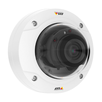 AXIS P3228-LV 8MP Dome Camera, H.264, Zipstream, IR, 4K, PoE, IK8, 3.5-10mm VF Lens