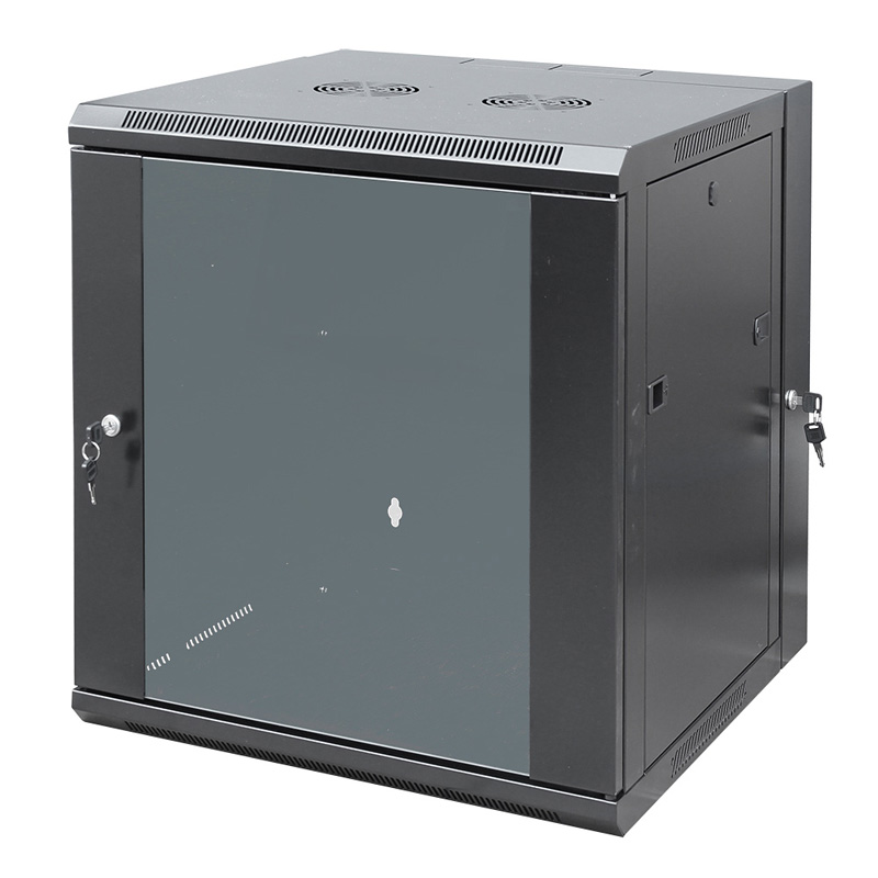 CSD | X2 Racks, 12RU Double Section Wall Mounted Cabinet, 600 (W) x 600 ...