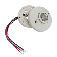Honeywell Fire Conventional Thermal Detector, 63degC, IP67 Flying Leads & Base, Off-White