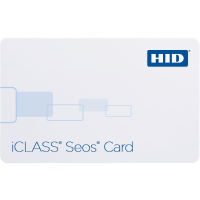 iCLASS Seos Contactless ISO Smart Card, 8k bit Memory, (Custom Programmed by HID)