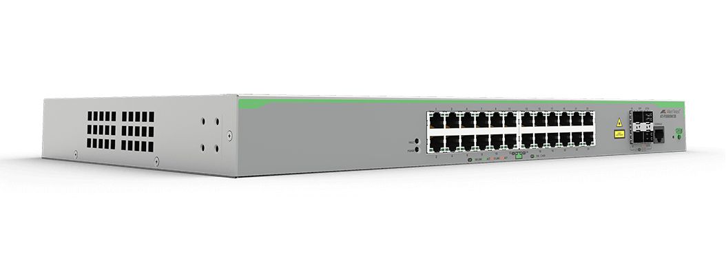 GIGABIT WEBSMART Switch 24X 10/100/1000-T POE+ 4X SFP Ports