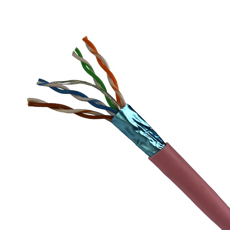 CSD CAT5E Shielded Stranded Cable (Red), 305m box