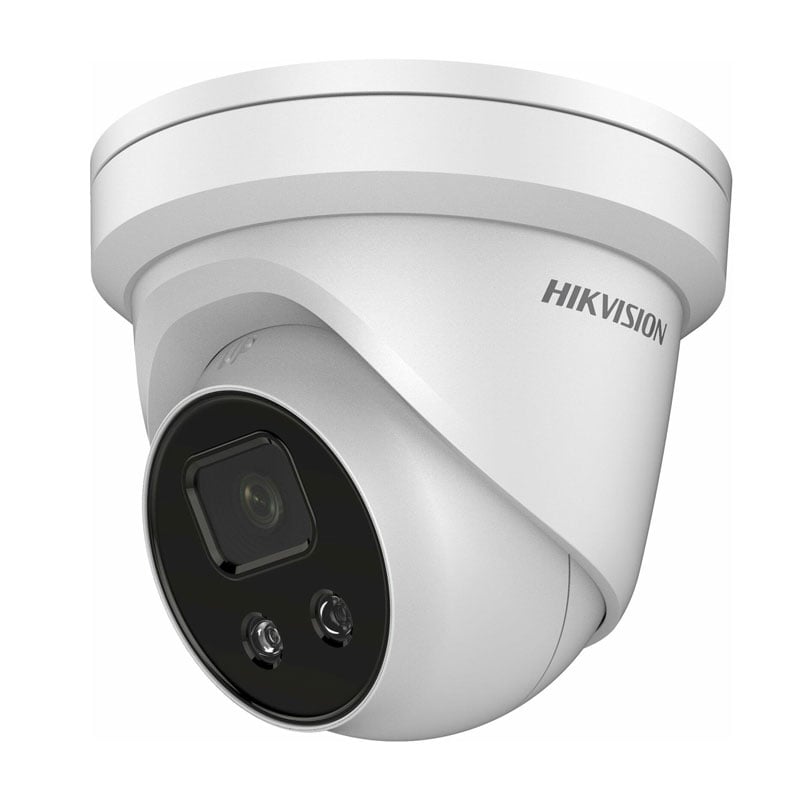 CSD Hikvision 4MP Outdoor AcuSense Turret Camera, H.265, WDR, 50m IR