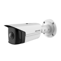 Hikvision 4MP 180 deg Outdoor Wide Angle Bullet Camera, H.265, IR, WDR, 1.68mm Lens