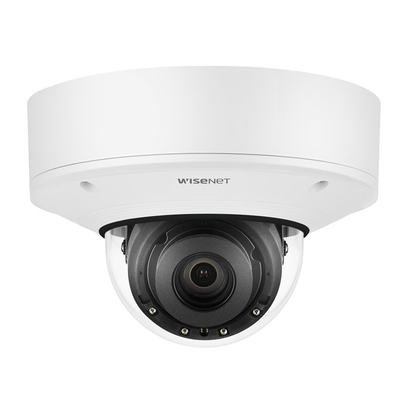 CSD | Hanwha Wisenet 4K AI Outdoor Vandal Dome Camera, 30fps, WDR, IR ...