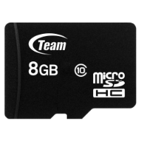 Storage Card, Blank - 8GB Class 10 Micro SDHC Card for Paradox TM Keypads