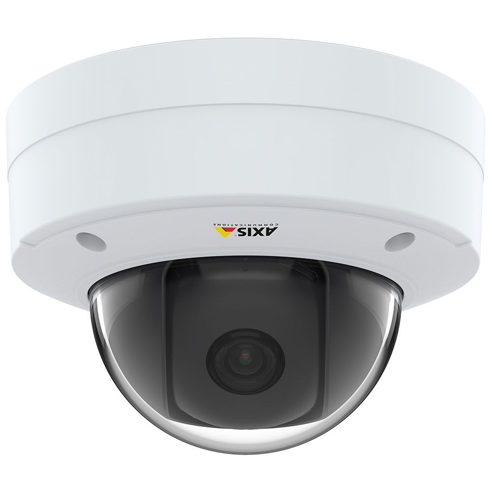 CSD | AXIS P3245-VE Dome Camera, 1080p, Zipstream, WDR, IK10, IP67, 3.4