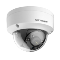 Hikvision TVI4.0 5MP Outdoor Dome Camera, 130dB WDR, 30m IR, 4 in 1, IP67, 12VDC, 2.8mm