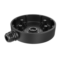Hikvision Junction Box to suit HIK-2CD27x5G1-IZS Series Cameras, Black