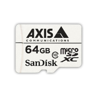 AXIS 64GB Micro SDXC Card, Class 10, 50-80MBs Read/Write Speed, 10 Pack