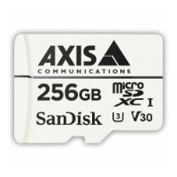 AXIS 256GB Micro SDXC Card, Zipstream, Includes SD Adaptor