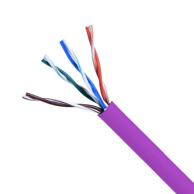 X2 Cable, Cat5e, 305m, Pull Box, Violet