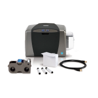Fargo DTC1250e Single Side Printer Kit with Ribbons, Cards & Cleaning Rollers