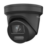 *CLR* Hikvision 8MP Outdoor ColorVu Turret Camera, Black, AcuSense, Live-Guard, 2.8mm