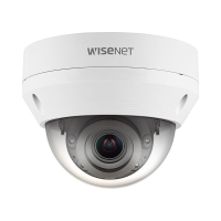 Hanwha Wisenet 4MP Outdoor Dome Camera, H.265, WDR, IP66, IK10, 3.2-10mm