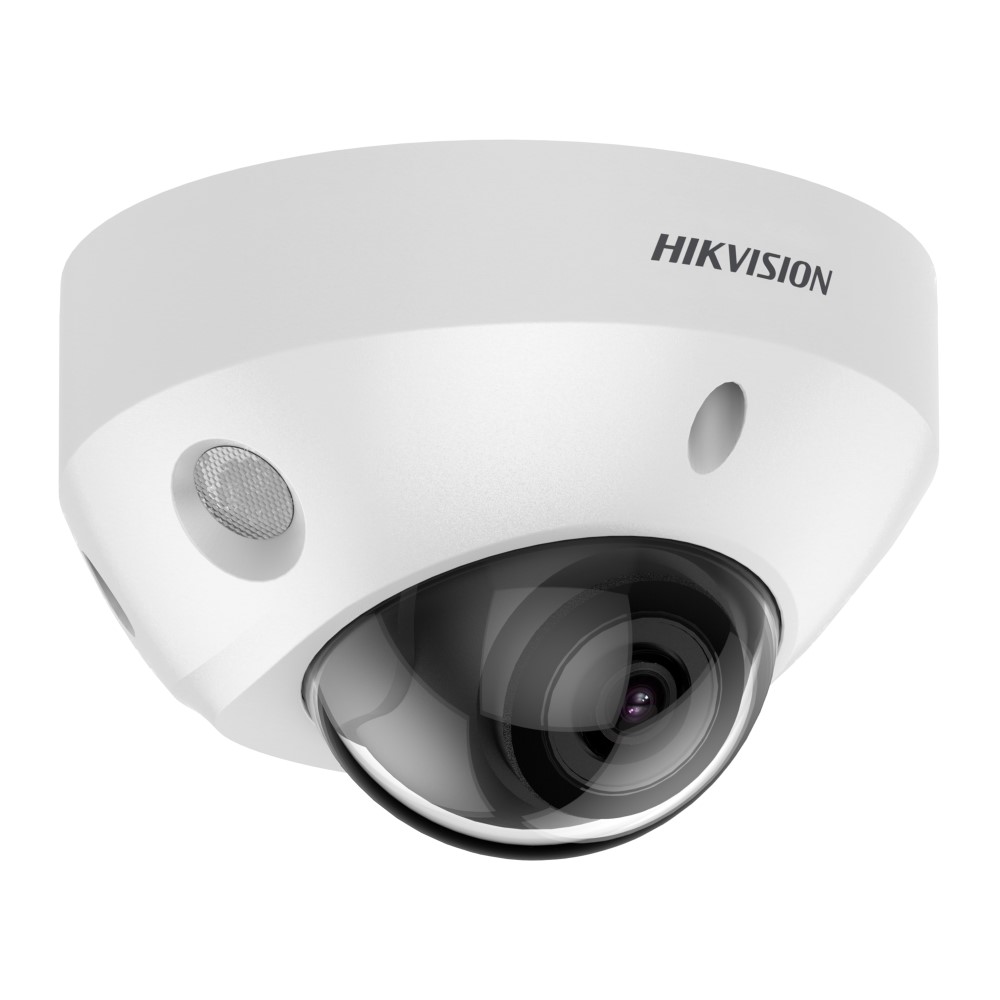 Csd Clr Hikvision Mp Outdoor Colorvu Mini Dome Camera Acusense H Wdr Mm