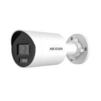 Hikvision 6MP Outdoor ColorVu Gen 2 Mini Bullet Camera, AcuSense, H.265, Mic, 2.8mm