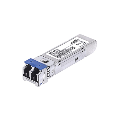 Aetek Single-mode SFP Transceiver, LC Connector, 1310nm, up to 10km