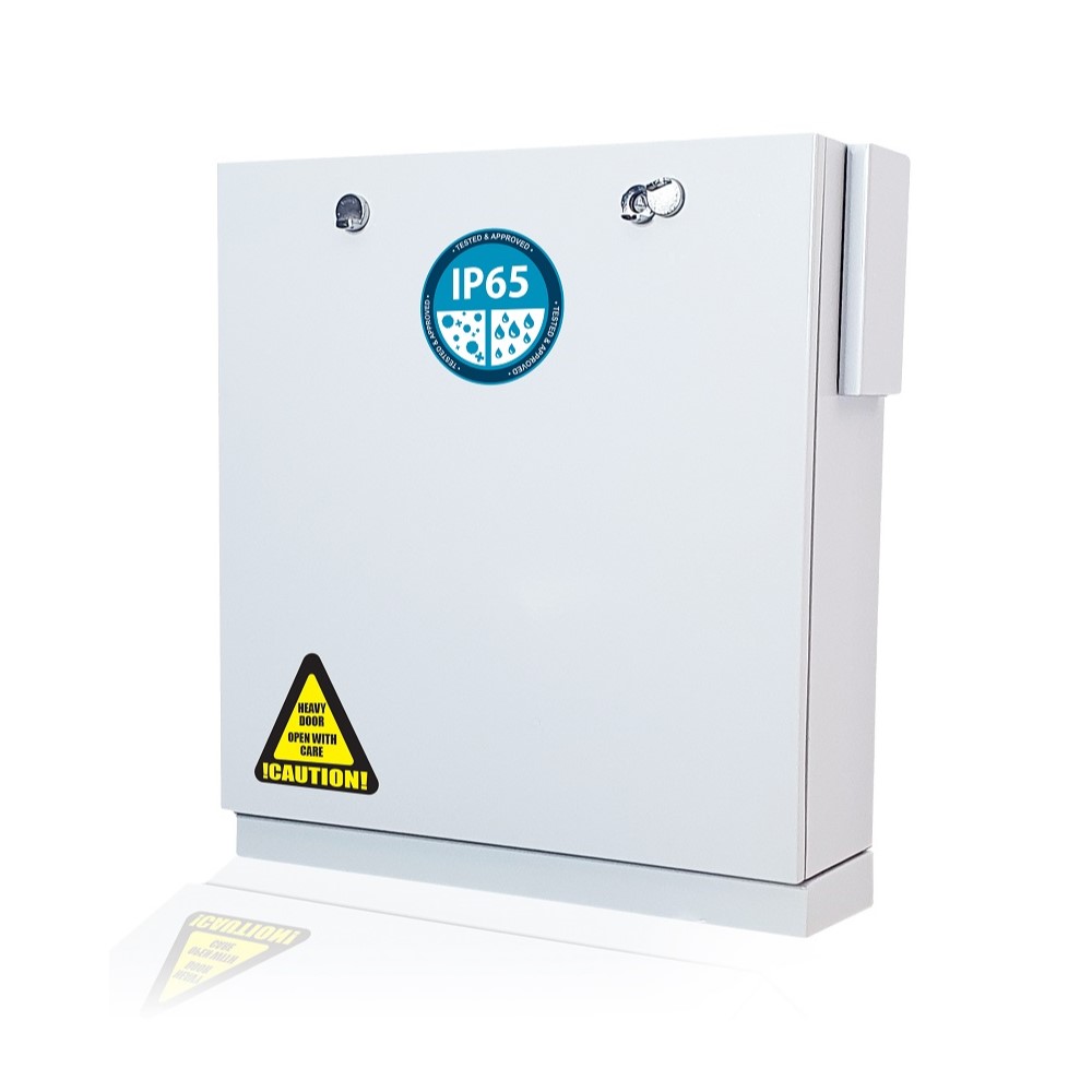 CSD Secure Wall Steel for up to 2RU NVR & 24” Monitor, 580(H