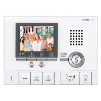 *SpOrd* Aiphone GT Series Hands-free Colour Video Tenant Station, Memory, White