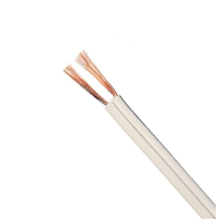 24/020 Fig 8 Cable - 100m, White/Black Stripe