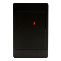 *SpOrd* Thinline 125 kHz Wall Switch Proximity Reader (Wiegand Output), Black