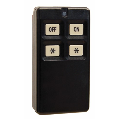 Inovonics 4 Button, Multi-Condition On/Off Pendant Transmitter, Black