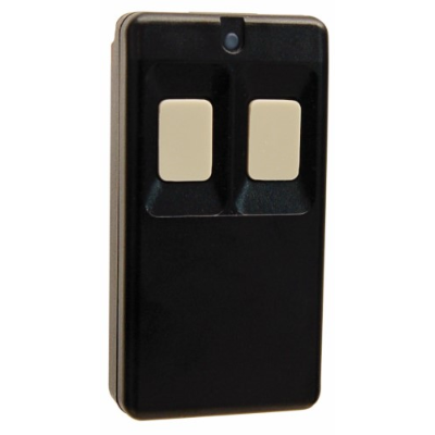 Inovonics Double Button, Belt Clip Pendant Transmitter, Black