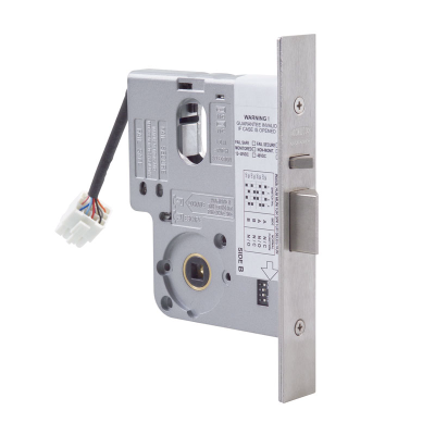 3570 Electric Mortice Lock, 60mm Backset, Monitored KOM, PTO/PTL, 12-24V DC