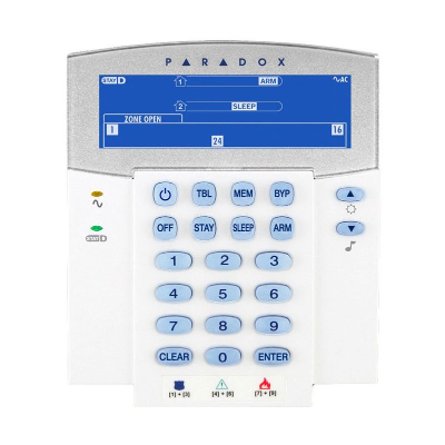 *Promo* 32-Zone Hardwired Fixed LCD Keypad Module (AKA K32I)