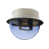 SEE External Dome Housing, 300mm, Recessed Mount, Tinted, IP66
