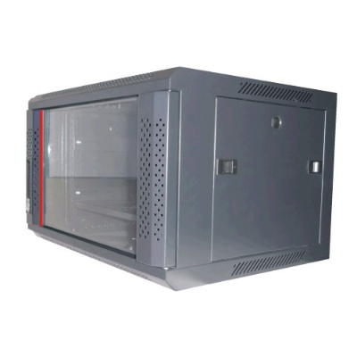 PSS Single Section Wall Mounted Cabinet, 6 Rack Unit