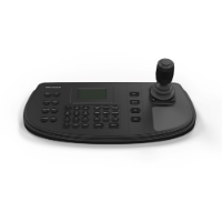 Hikvision Network Keyboard, 4 Axis Joystick, USB, RS-232, RS-22, RS-485, 12VDC