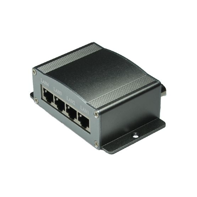 IP over Coax Converter, 4 Channel Master Unit