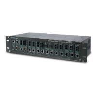 Planet Media Converter Chassis with Redundant Power Option, 15 Slot, 19 Inch