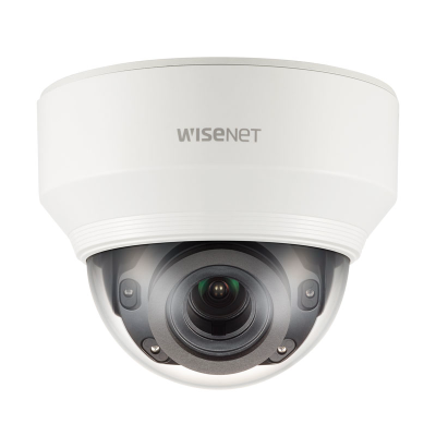 Hanwha Wisenet 5MP Indoor Dome Camera, H.265, 30fps, 120dB WDR, 30m IR, 3.9-9.4mm